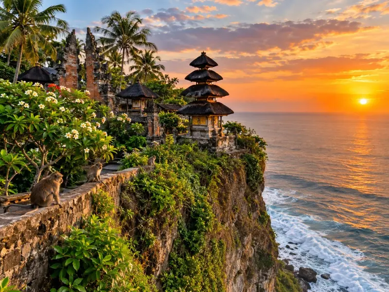 Sonnenuntergang in Uluwatu, Kecak-Tanz & Jimbaran Bay